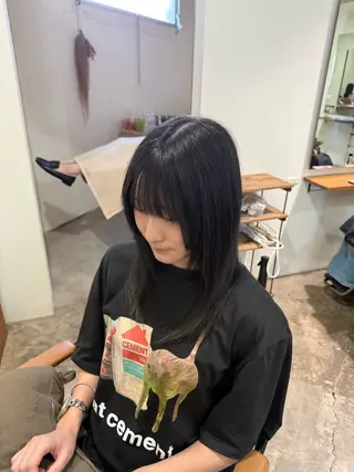 カラー 西脇 琉香のヘアスタイル