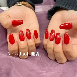 セミロング ネイルJaol 池袋のネイルデザイン