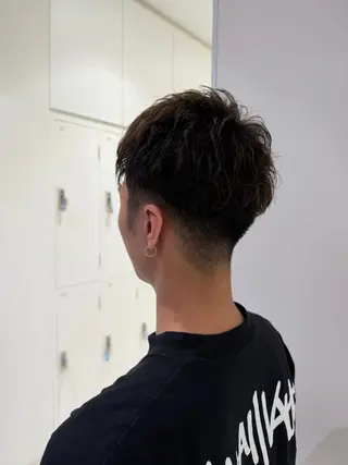 メンズ ツヤ重視 ワンカラー🫧Mioのヘアスタイル