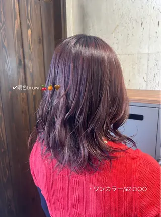 ミディアム カラー 佐藤光華/JANU /カラーモデルのヘアスタイル