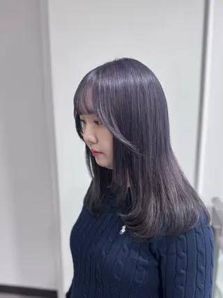 ロング カラー ダブルカラー 🩷Rio🩷のヘアスタイル