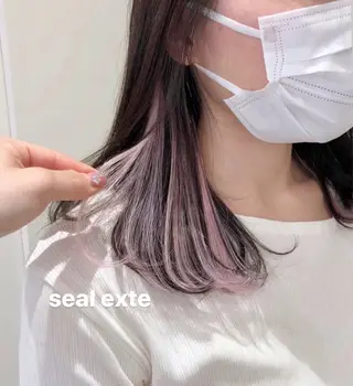 ミディアム 🎀暖色/レイヤー/ アレンジ/りんか🎀のヘアスタイル