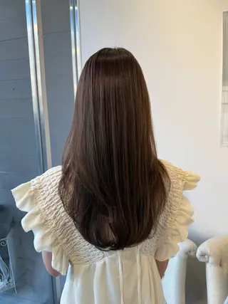 ロング カラー 🫧透明感&暖色系 color/沙綾🧸のヘアスタイル