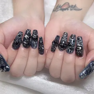 ネイル Nail salon 木にいるのネイルデザイン
