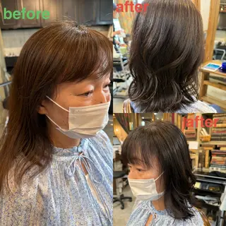 ミディアム カラー 🍀Ryosuke 🍀のヘアスタイル