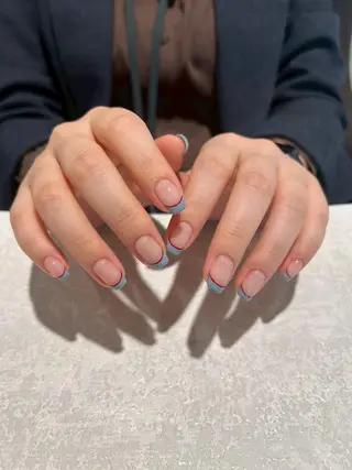 ネイル シンプルネイル🦋 🤍KAYAのネイルデザイン