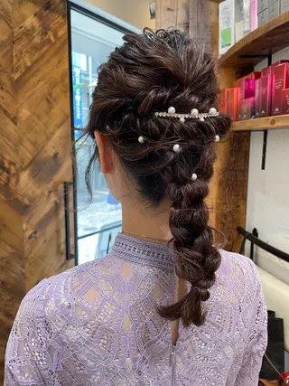 ヘアアレンジ 高原 ゆいのヘアスタイル