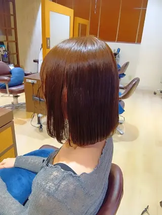 カラー ショート 小林暢🌟Orque 髪質改善サロン🌙のヘアスタイル
