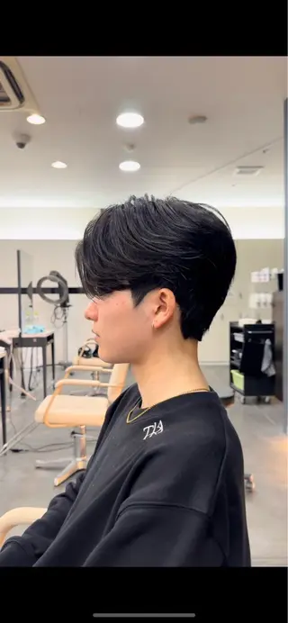 パーマ メンズ 玉置 晴太郎のヘアスタイル