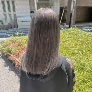 ロング カラー ヘアアレンジ ダブルカラー｜ なおき｜池袋美容師のヘアスタイル