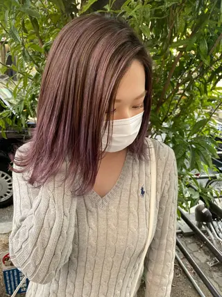 ミディアム トップスタイリスト/ アユミのヘアスタイル