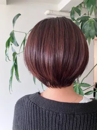 カラー CUT純 キリナのヘアスタイル