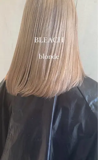 ミディアム ま おのヘアスタイル