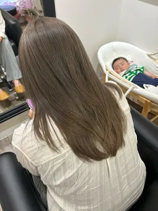 セミロング カラー hair salon Zöld.のヘアスタイル