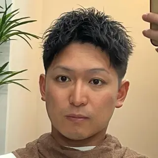 ショート メンズ 釜谷 健二郎のヘアスタイル