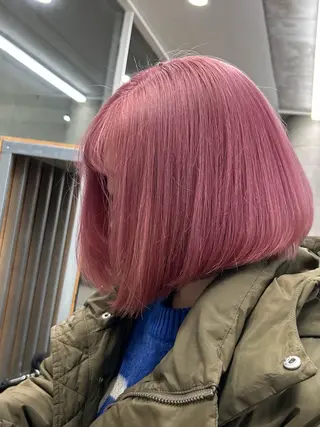 ミディアム Aoba 🫧艶ハイトーン🫧のヘアスタイル