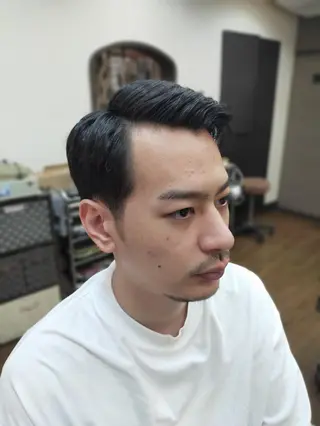 ショート メンズ 男を磨く Barber オオキのヘアスタイル