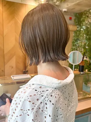 ミディアム 石畑結華 Lond店長のヘアスタイル