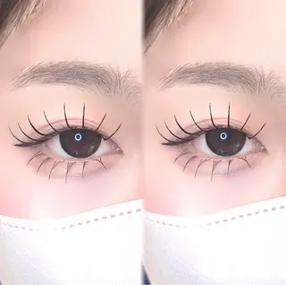 マツエク・マツパ 。ꕤ°₊sakura 束感まつ毛⊹𓈒✿のマツエク・マツパデザイン