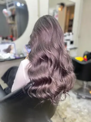 ロング カラー 艶髪ハイトーン💎 Rukumoのヘアスタイル