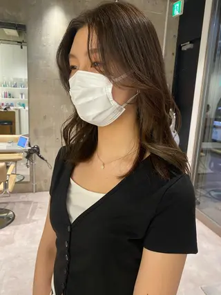 ロング カラー AIKA🤍 カットモデル募集🫧のヘアスタイル