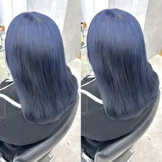 カラー ヘアメ🎀ハイトーン 🩵エクステ🪄しほのヘアスタイル