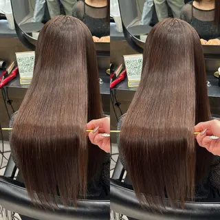ロング 今話題の艶髪矯正 美艶カラー/FUKAのヘアスタイル
