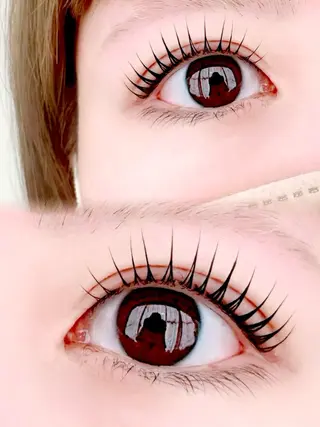 マツエク・マツパ plus  lash naomiのマツエク・マツパデザイン
