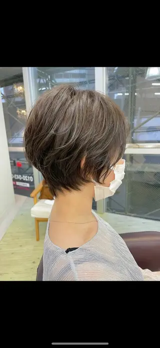ショート ショートカット×メ ンズ特化✂︎長妻のヘアスタイル