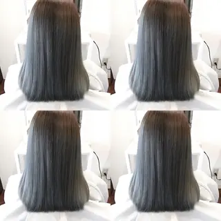 ミディアム カラー 【ツヤ髪カラー】本郷 星音のヘアスタイル