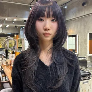 ロング カラー デザインレイヤー/ KOSUKEのヘアスタイル
