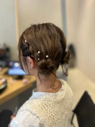 ヘアアレンジ 小池 夏美のヘアスタイル