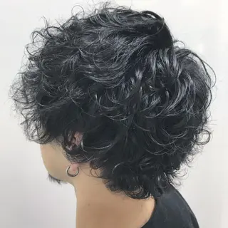 パーマ メンズ HAREru. モデル募集【戸塚】のヘアスタイル