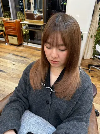 セミロング 🐋湊 ゆうき 🫧のヘアスタイル