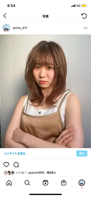 カラー 履歴回収❎ブリーチ/ レイヤーボブ🪄aiのヘアスタイル
