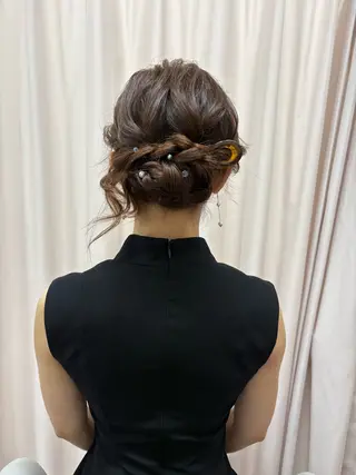 ヘアアレンジ ヘアサロン ミカヅキのヘアスタイル