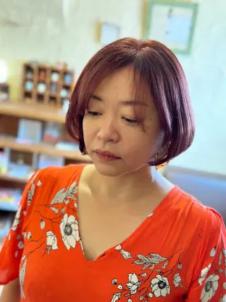 ショート 冨士 美織のヘアスタイル