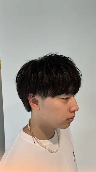 ショート パーマ メンズ 🏆メンズヘア特化 🥇代表りんぺーのヘアスタイル