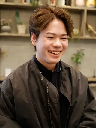 ショート パーマ メンズ ill副店長 立和田純也のヘアスタイル