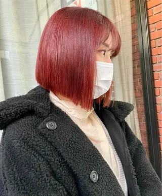 カラー AMI🎀韓国ヘア 透明感カラーのヘアスタイル