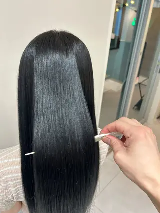 ロング パーマ 中川 拓弥のヘアスタイル