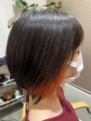 ショート カラー 🌷ショートレイヤー ヘッドスパ🌷鈴木のヘアスタイル
