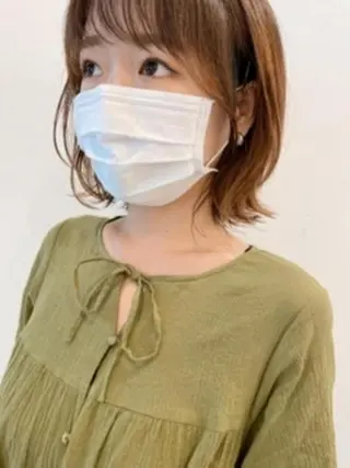 カラー カノエ亀岡 レッスンモデル募集のヘアスタイル