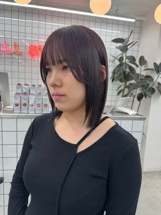 ミディアム chinatsu🌙 JILLSTUDIOのヘアスタイル