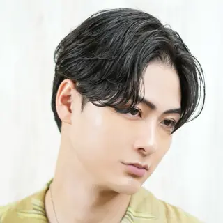パーマ メンズ メンズ特化カットパー マカラー坂田柊のヘアスタイル