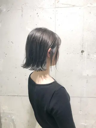 セミロング カラー パーマ ヘアアレンジ メンズ キッズ ネイル マツエク・マツパ 当日予約⭕️ Rene’のヘアスタイル