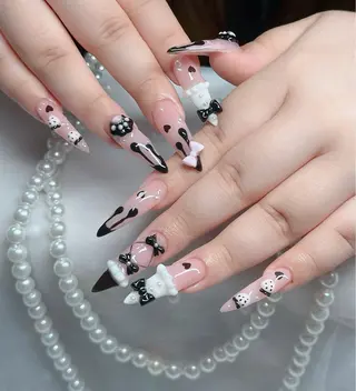 ネイル キノコ H.babynailのネイルデザイン