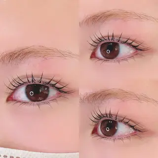 マツエク・マツパ Maaz lash6🍒のマツエク・マツパデザイン