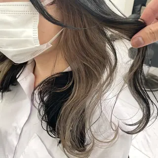 ロング カラー *モデル募集🤍横浜 透明感カラー🫧のヘアスタイル