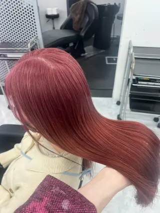 ロング カラー 💖似合わせカラー ブリーチ💖レイヤーのヘアスタイル